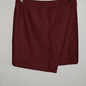 Madewell Lace Wrap Skirt NWT